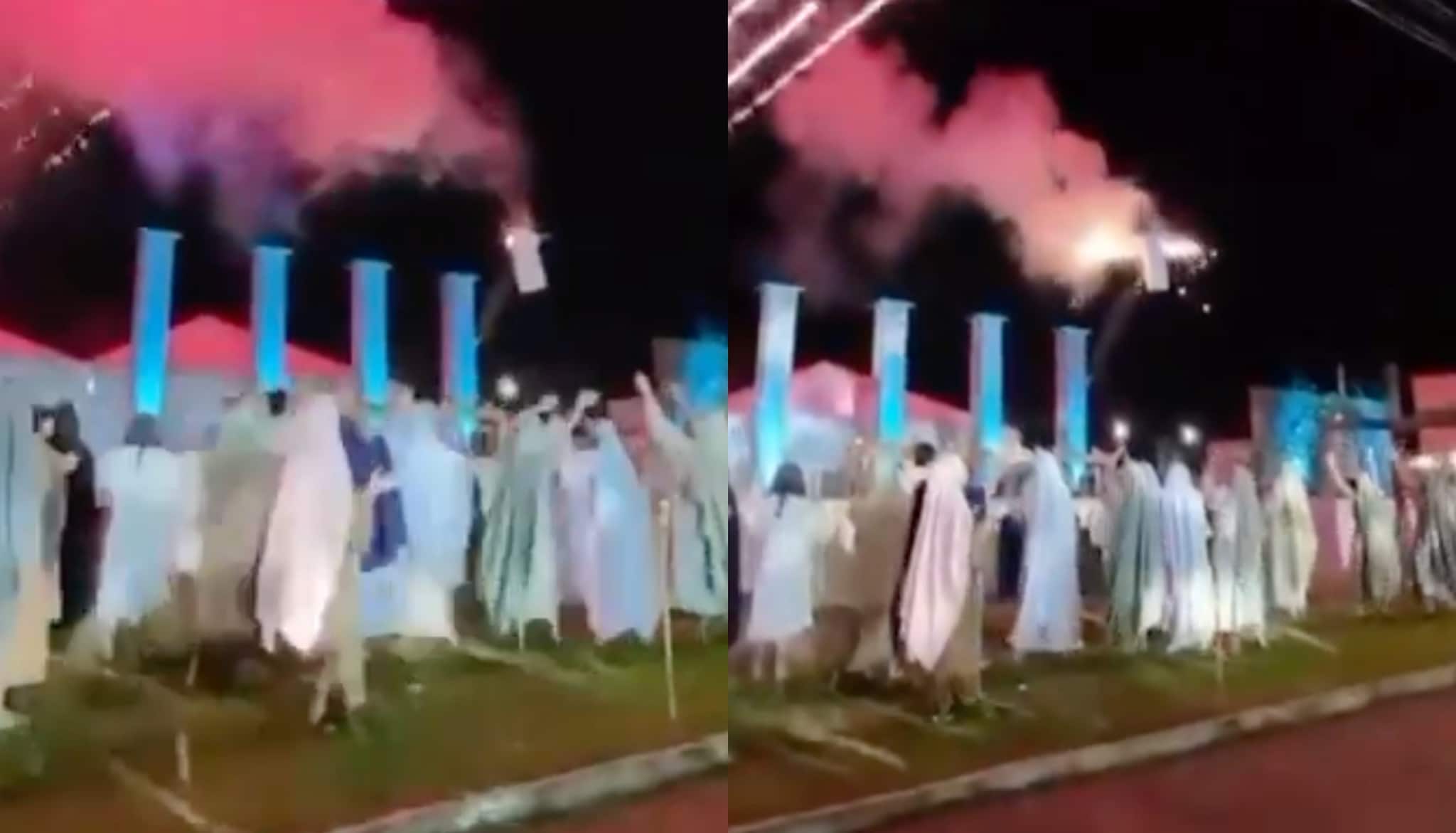 Durante Via Crucis in Brasile l'interprete di Gesù prende fuoco: paura tra il pubblico, illeso l'attore