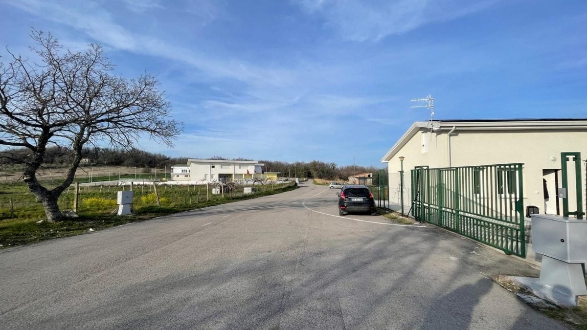 La casa green messa a disposizione dal Comune di Palmoli per la famiglia nel bosco