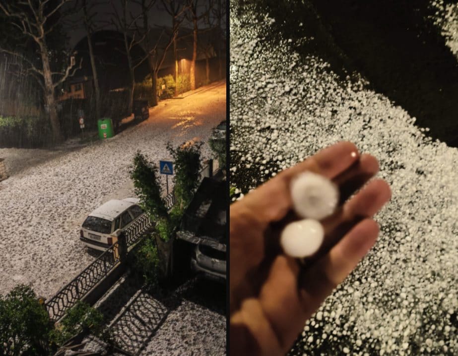 La situazione a Ravarino, foto Facebook