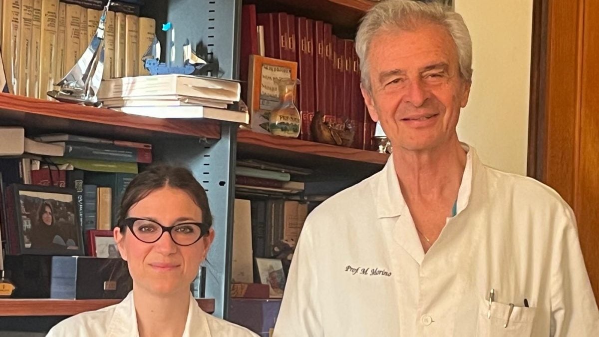 La dottoressa Valentina Palazzo e il professore Mario Morino dell’ospedale Molinette di Torino hanno realizzato il protocollo che ha permesso l’intervento sotto ipnosi