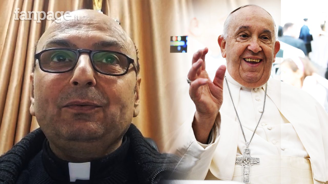 Padre Romanelli racconta le videochiamate di papa Francesco a Gaza: “L’ultima poco prima di morire, ci ringraziò”