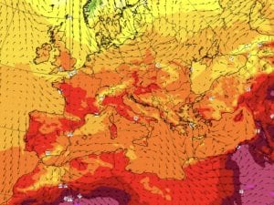 Bel tempo e temperature in aumento fino al 25 aprile per effetto dell’anticiclone: le previsioni meteo