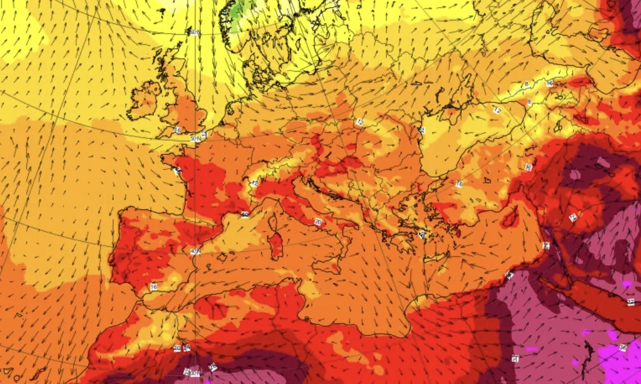 Bel tempo e temperature in aumento fino al 25 aprile per effetto dell'anticiclone: le previsioni meteo