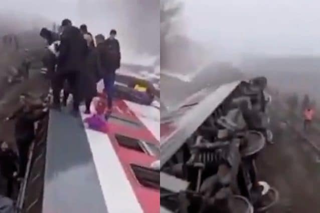 Treno con oltre 400 persone a bordo deraglia in Russia: 22 feriti, indagini in corso