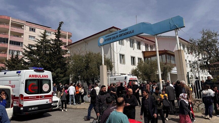 La scuola dove è avvenuta la sparatoria in Turchia