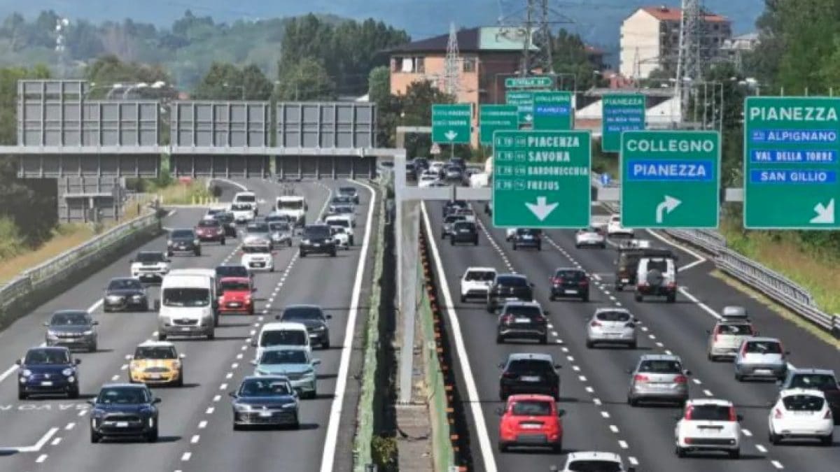 Traffico in autostrada
