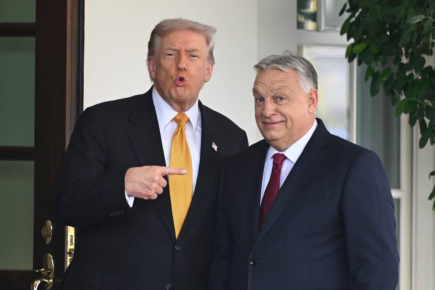 Chi sta con Trump va a casa: ieri è toccato a Orban, domani chissà