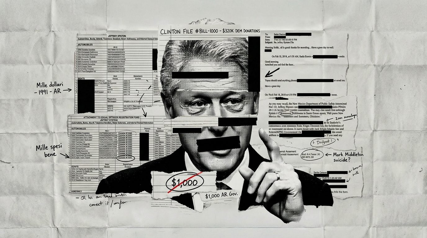 Epstein e la sinistra: tutta la storia dello strano rapporto tra il finanziere pedofilo e i Clinton