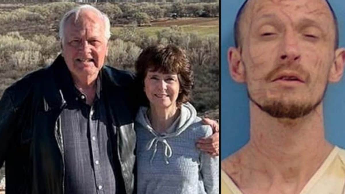 Dutch Hoggatt e sua moglie Sharon, a sinistra il loro "ospite"