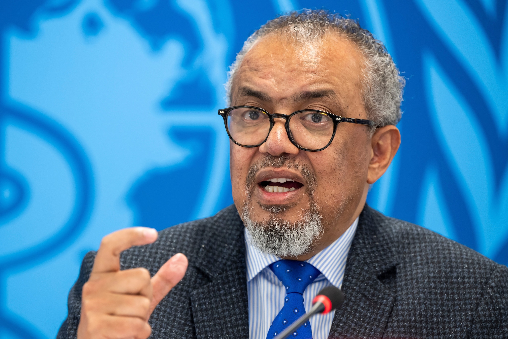 Tedros Adhanom Ghebreyesus, direttore generale dell’Oms (foto da LaPresse)