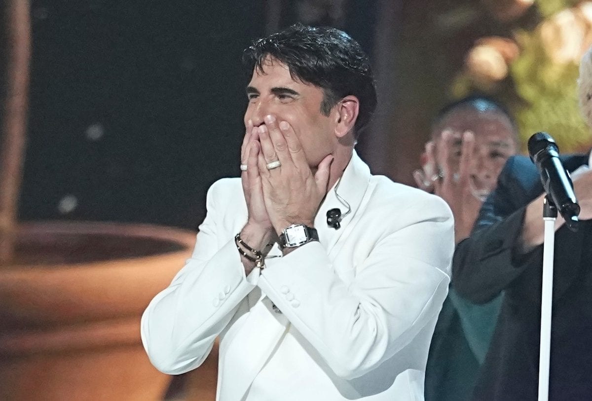 Sal Da Vinci a Eurovision 2026 – ph AP Photo:Martin Meissner
