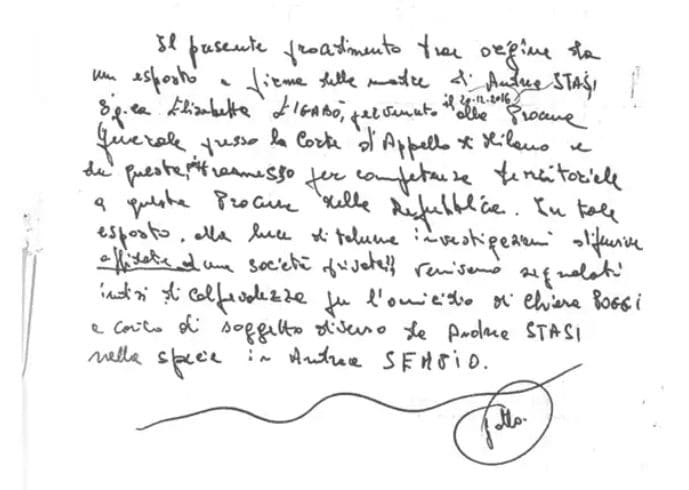 Garlasco, cosa si legge negli appunti manoscritti trovati nel vecchio fascicolo su Sempio: il nome di Stasi sbagliato