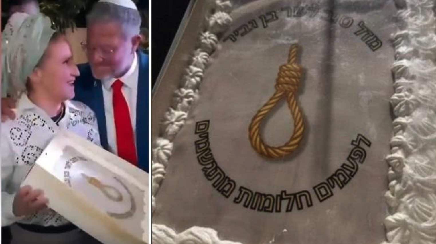 Israele, Ben Gvir compie 50 anni: per regalo riceve torte con il cappio della pena di morte ai palestinesi