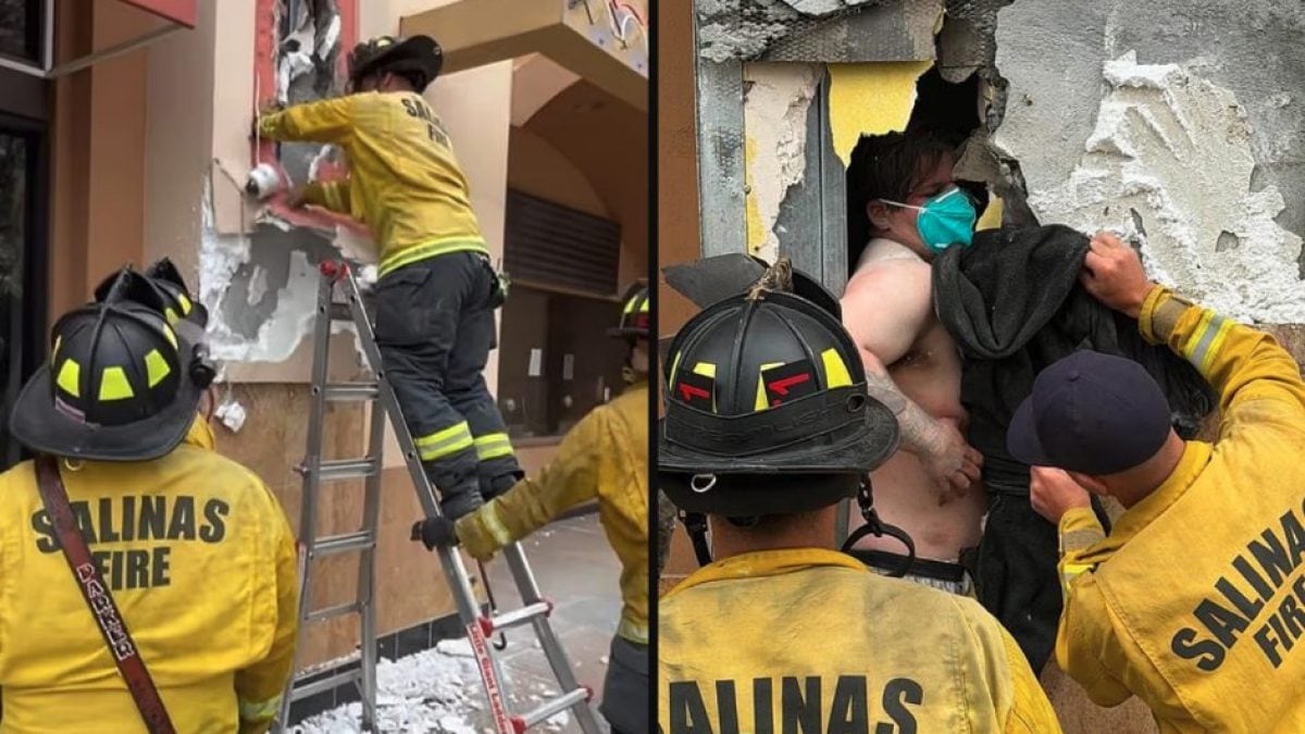Le operazioni di recupero dei vigili del fuoco di Salinas