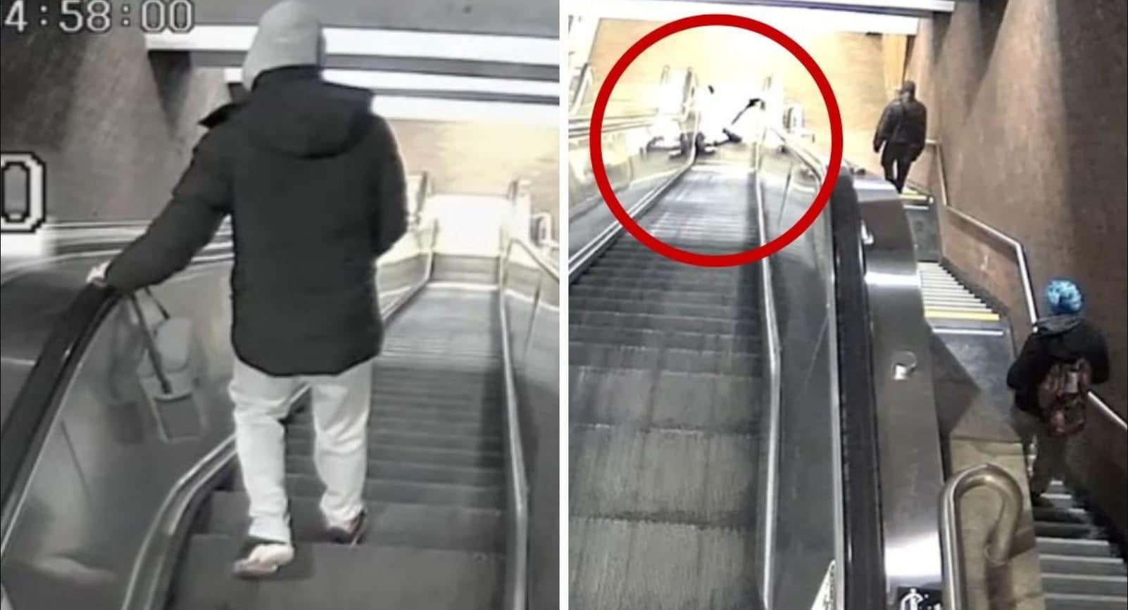 Cade sulle scale mobili e rimane intrappolato ma nessuno lo soccorre, 40enne muore strangolato dai vestiti a Boston