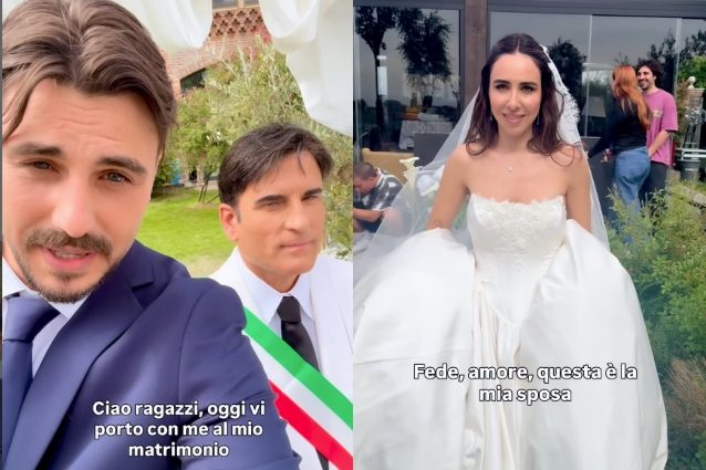"Federica Abbate si sposa", ma è il lancio del suo singolo: nel video coinvolti Francesco Monte e Sal Da Vinci