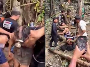 Laos, minatori intrappolati nella grotta da 10 giorni: recuperati in cinque, il video del salvataggio