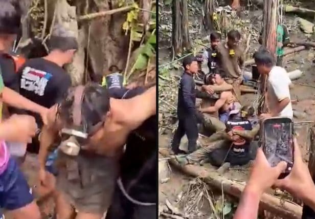 Laos, minatori intrappolati nella grotta da 10 giorni: recuperati in cinque, il video del salvataggio