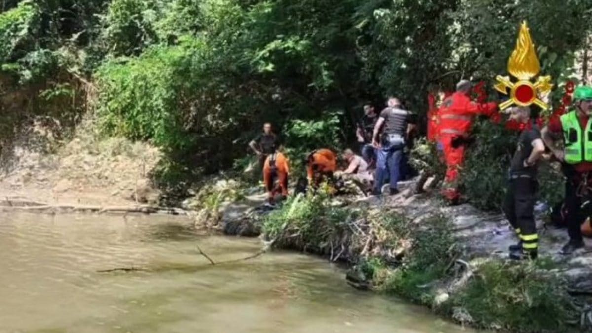 I soccorsi sul luogo della tragedia