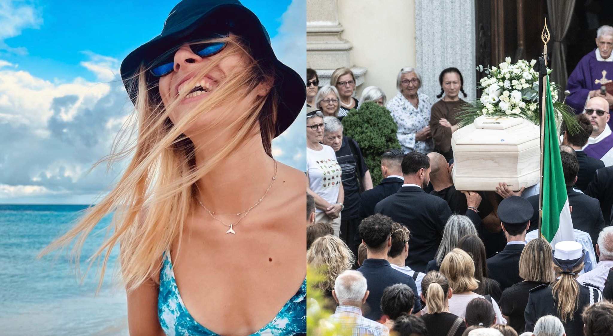 Muriel Oddenino morta alle Maldive, il papà al funerale: “Tornerò a pensare a lei viva, da bambina”