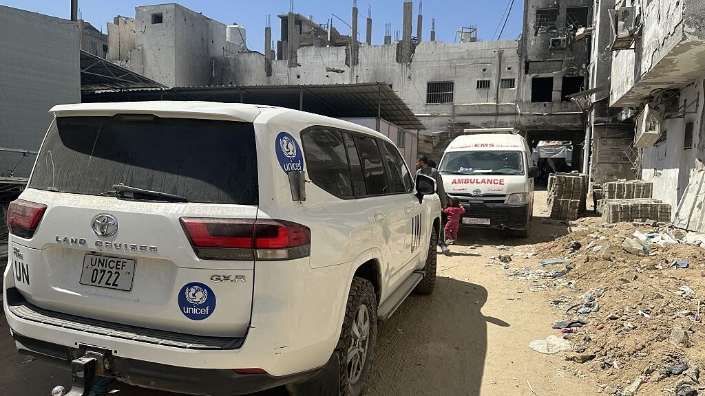 Ospedale Kamal Adwan, a Beit Lahiya (Getty).