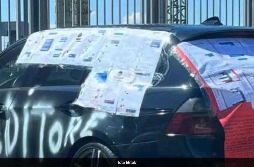Viene tradita e tappezza l’auto dell’ex con le chat dell’amante. Ma l’uomo finisce ai domiciliari per stalking