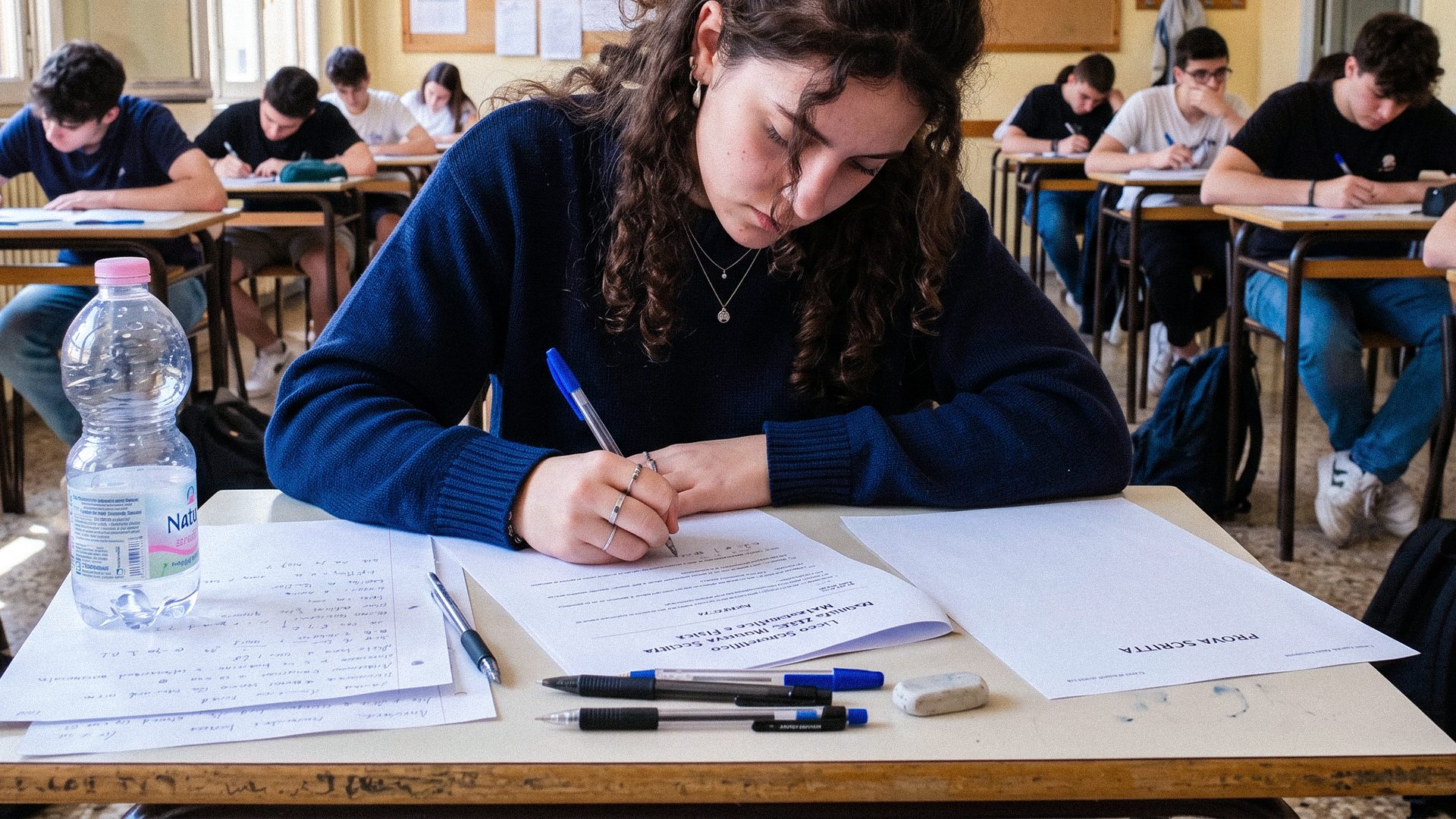 Maturità 2026, le tracce della prima prova in diretta: Pavese, Brancati e Saragat per il tema di italiano