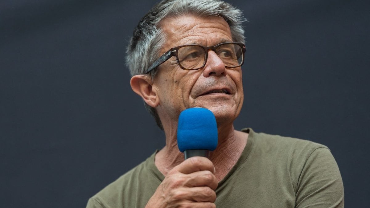 Emmanuel Carrère al Foqus di Napoli – ph Fabiana Privitera per Feltrinelli