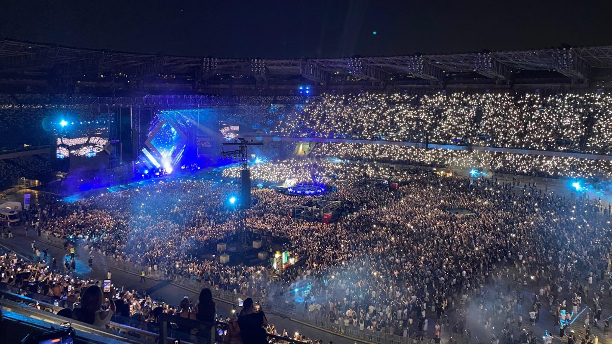 Lo stadio Maradona per Geolier, tour 2026