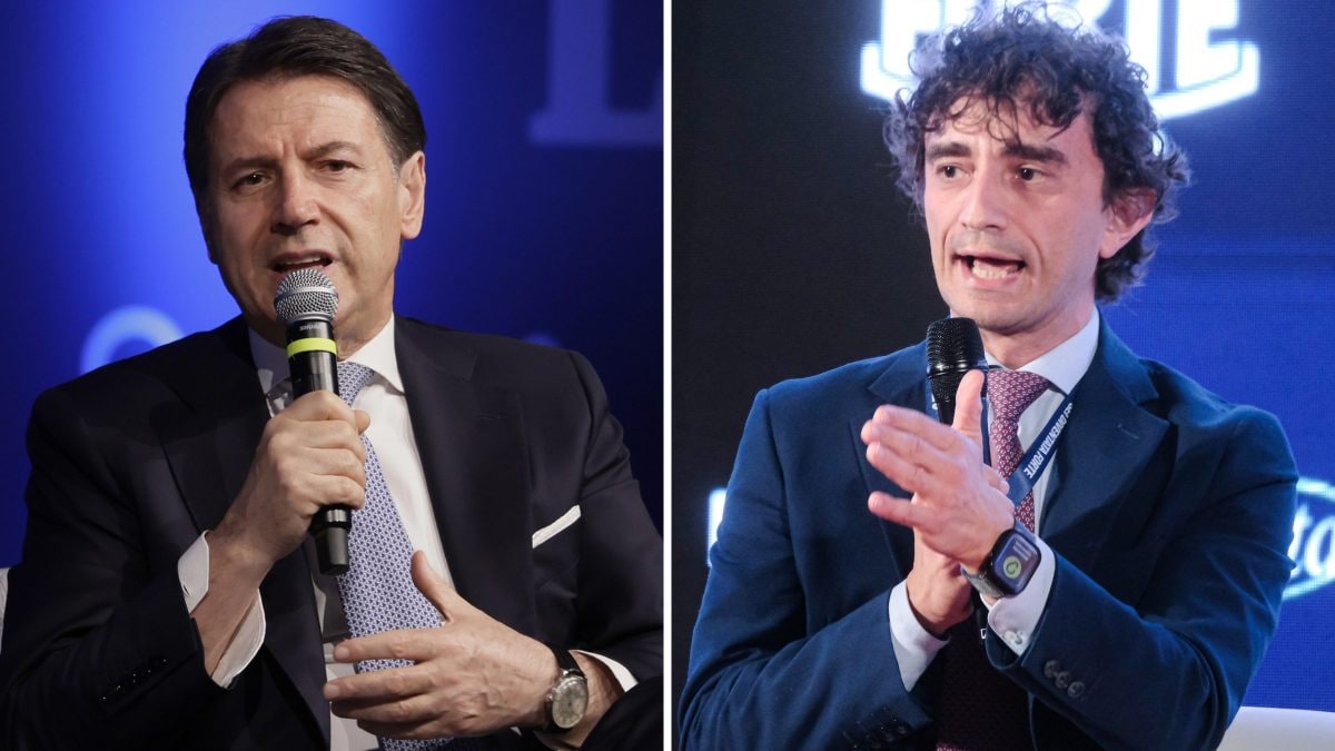 Giuseppe Conte (M5S) e Galeazzo Bignami (FdI).
