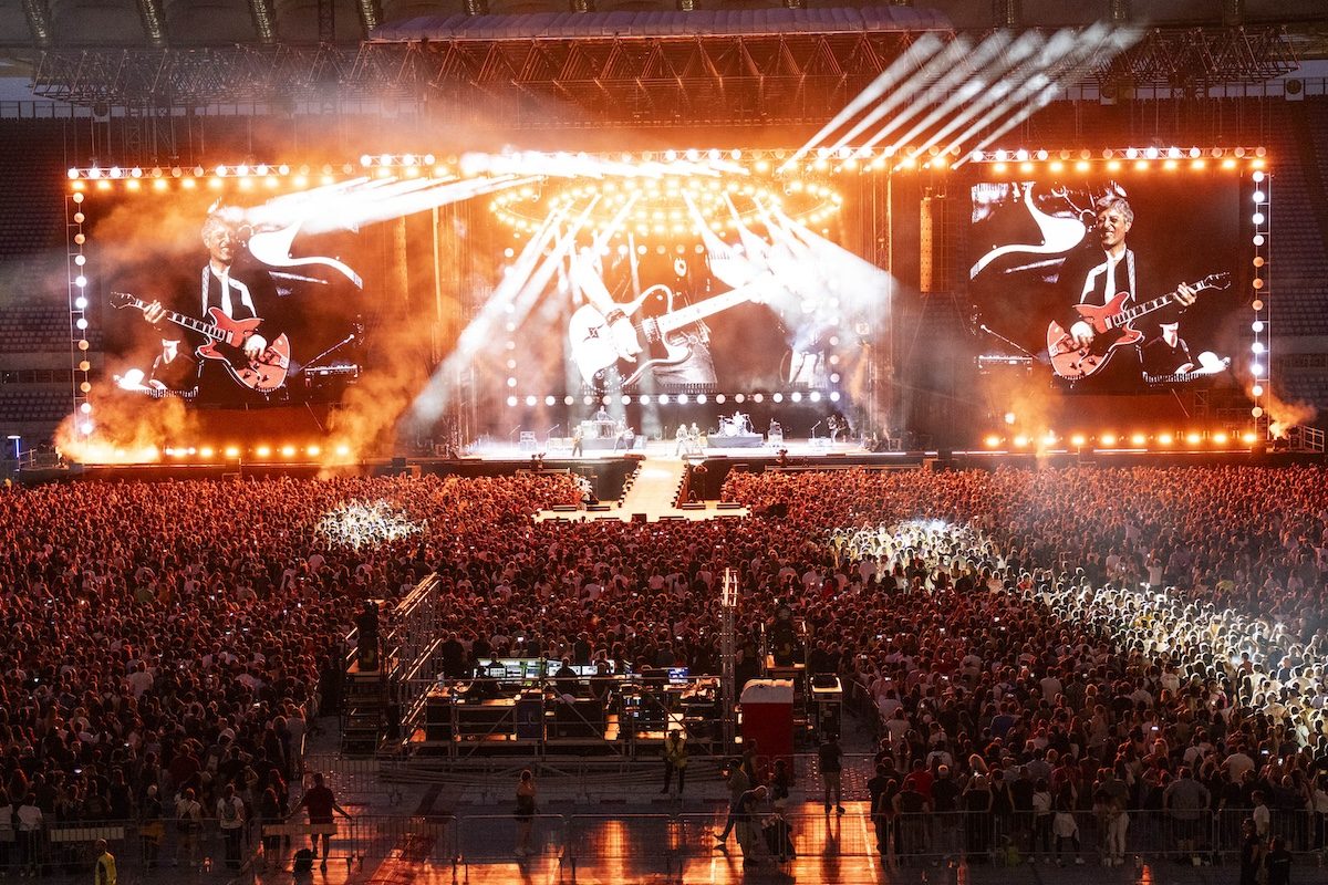 Ligabue all’Olimpico – ph Roberto Panucci