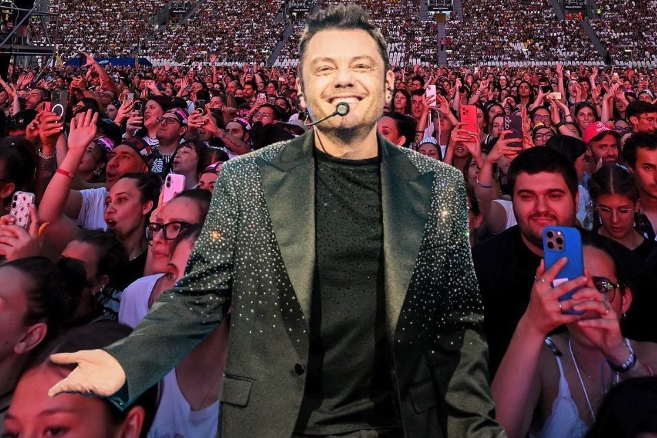 È tornato Tiziano Ferro, lo stadio Maradona è ipnotizzato e il peggio sembra essere passato
