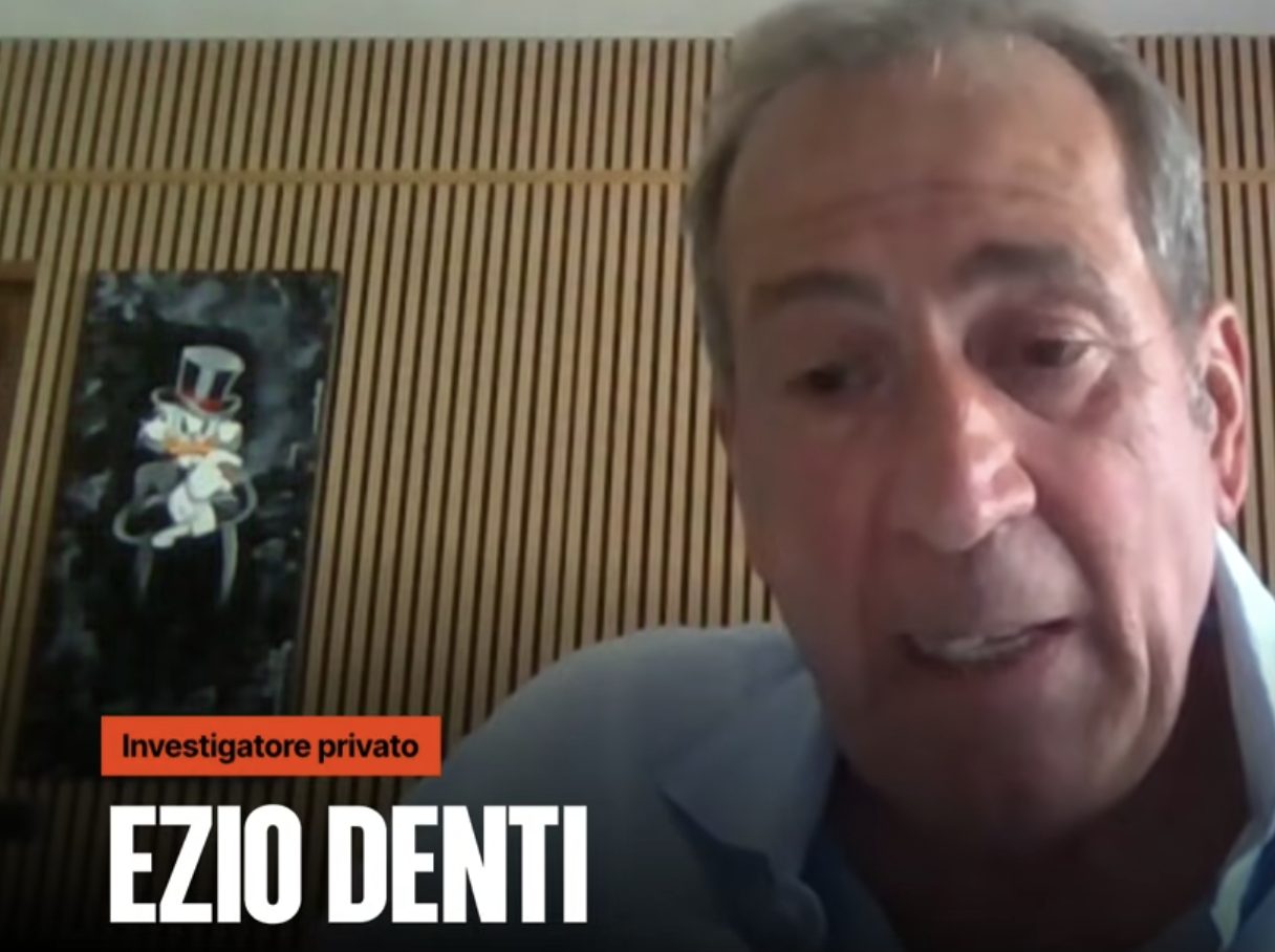 L'investigatore privato Ezio Denti.