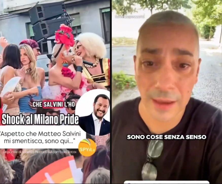 "Faceva po**ini alle trans", gli insulti al Pride, poi le scuse. Ma Salvini lo querela: "Ci vediamo in tribunale"