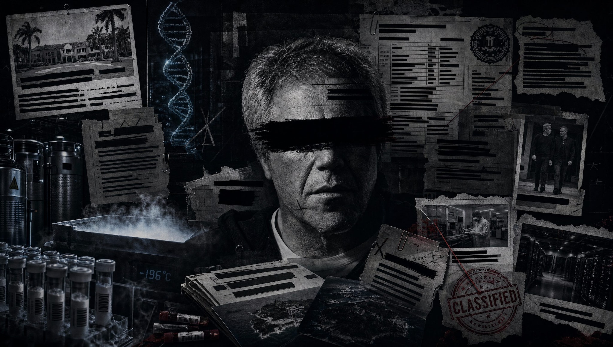 Epstein, il vampiro: il progetto per conservare in laboratorio il suo DNA e il suo sperma