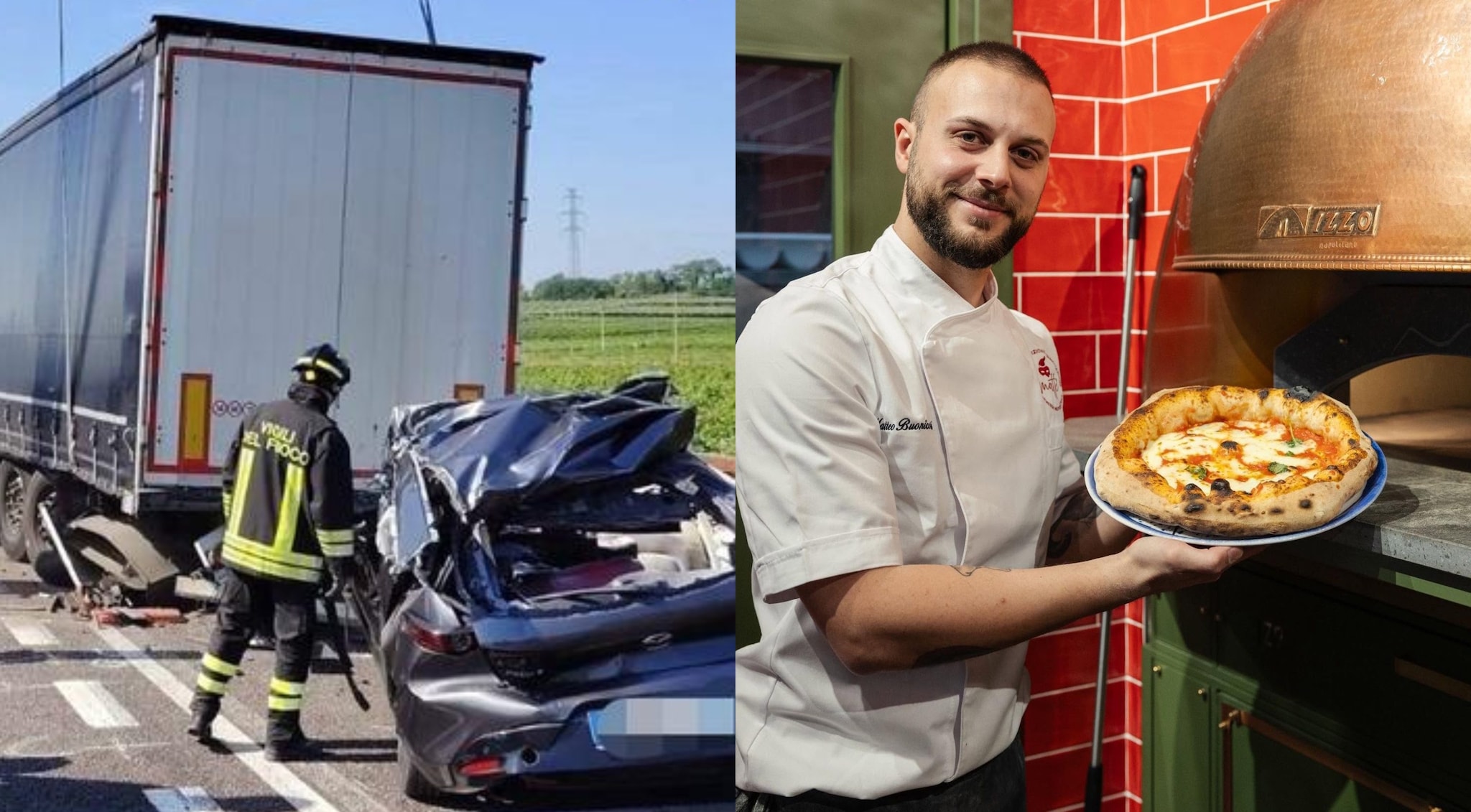 Auto contro camion sull'A22, un morto e un ferito grave: la vittima è il 27enne Matteo Buoninconti