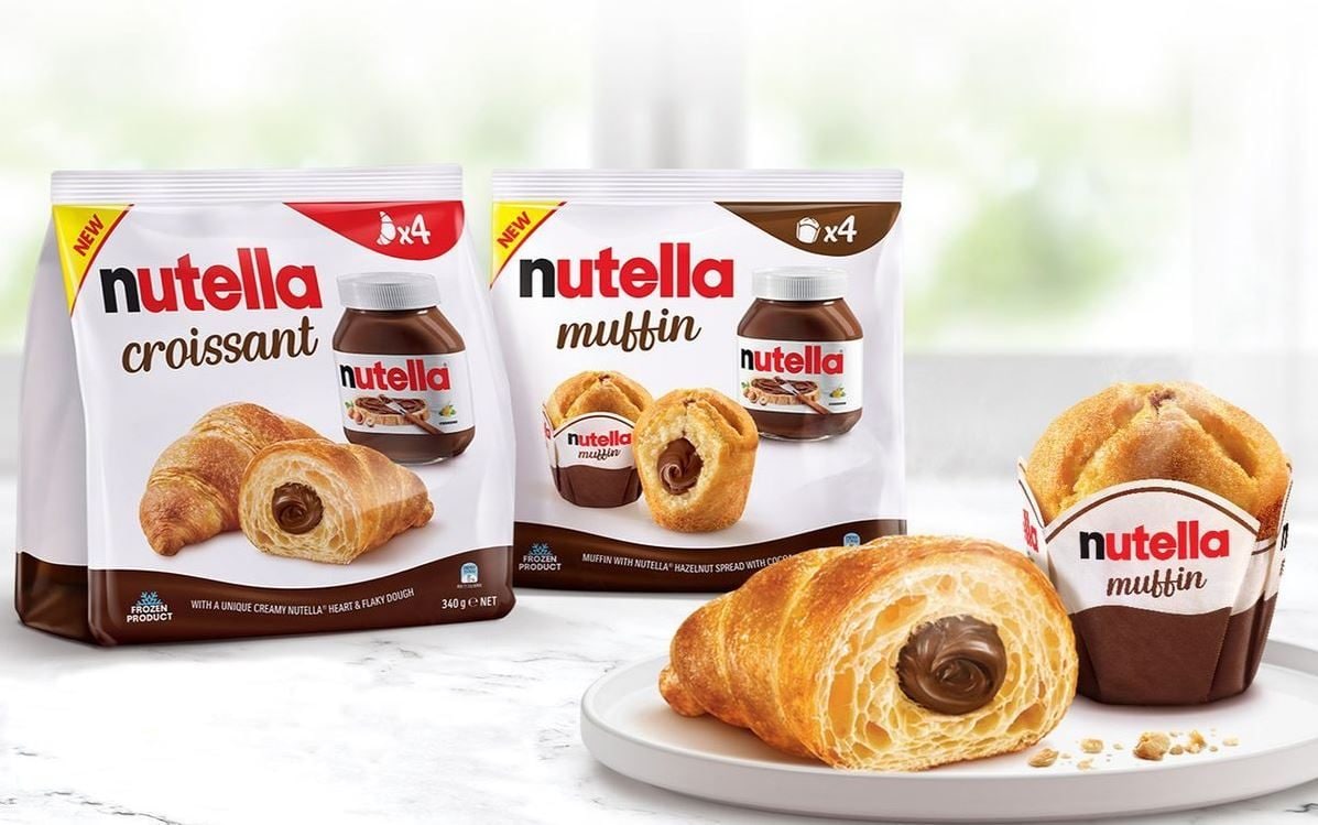 Nutella Muffin e Nutella Croissant richiamati da Ferrero per possibili frammenti metallici