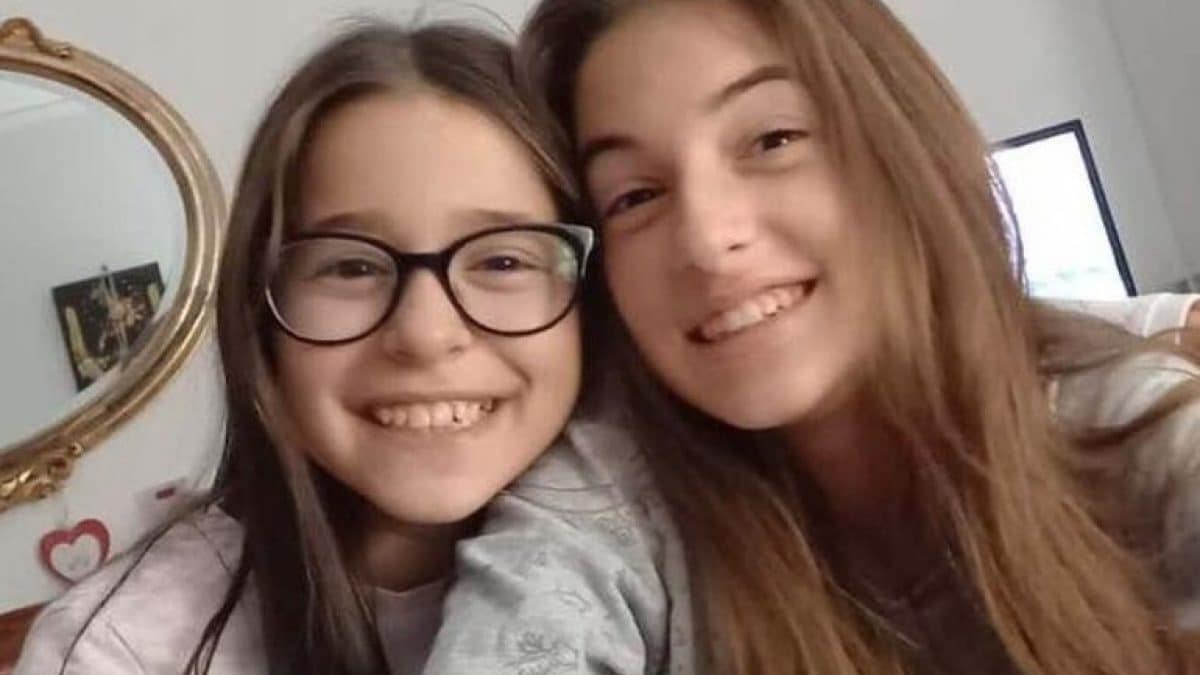 Sarah, 12 anni, e Alisya, 16 anni