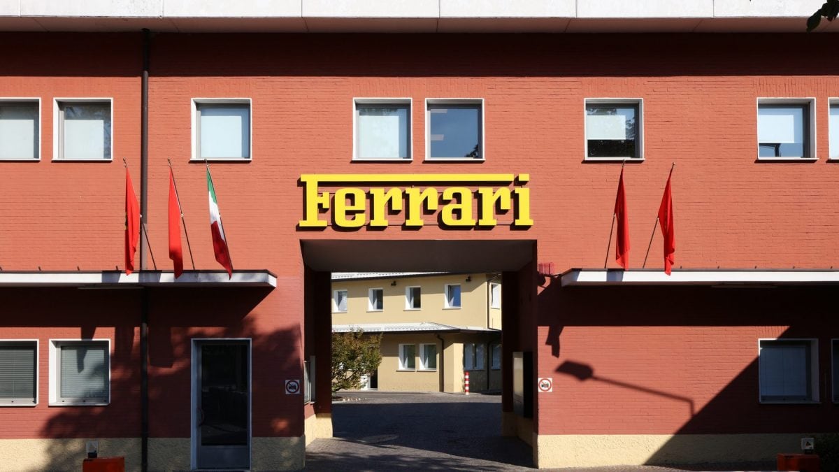Lo stabilimento Ferrari