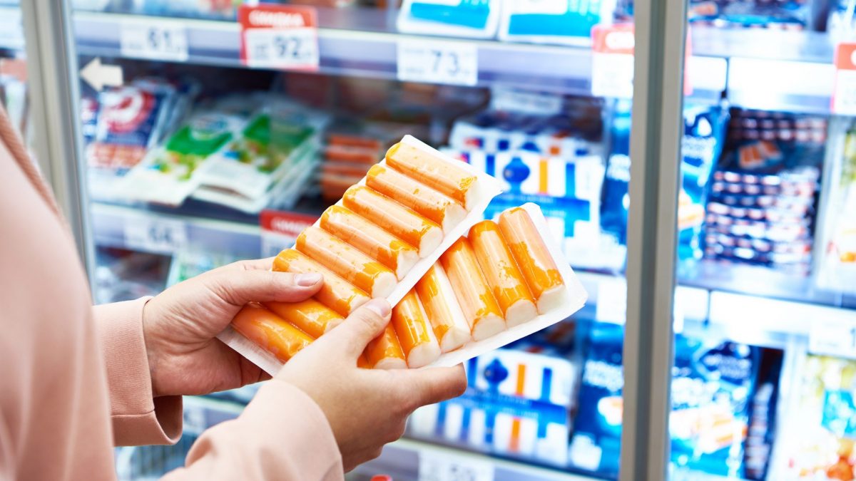 Surimi comprato al supermercato