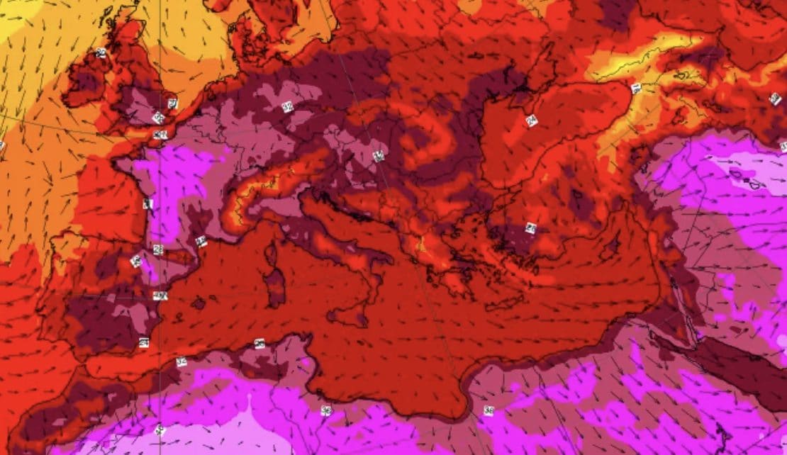 Le notizie del 25 giugno 2026 sul caldo in Italia