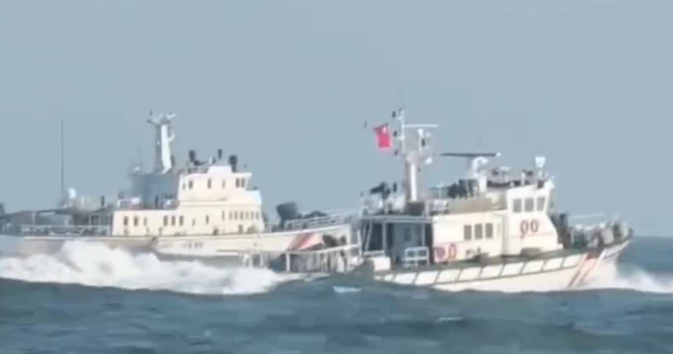Alta tensione tra Cina e Taiwan: Pechino e Taipei schierano unità navali nelle isole contese