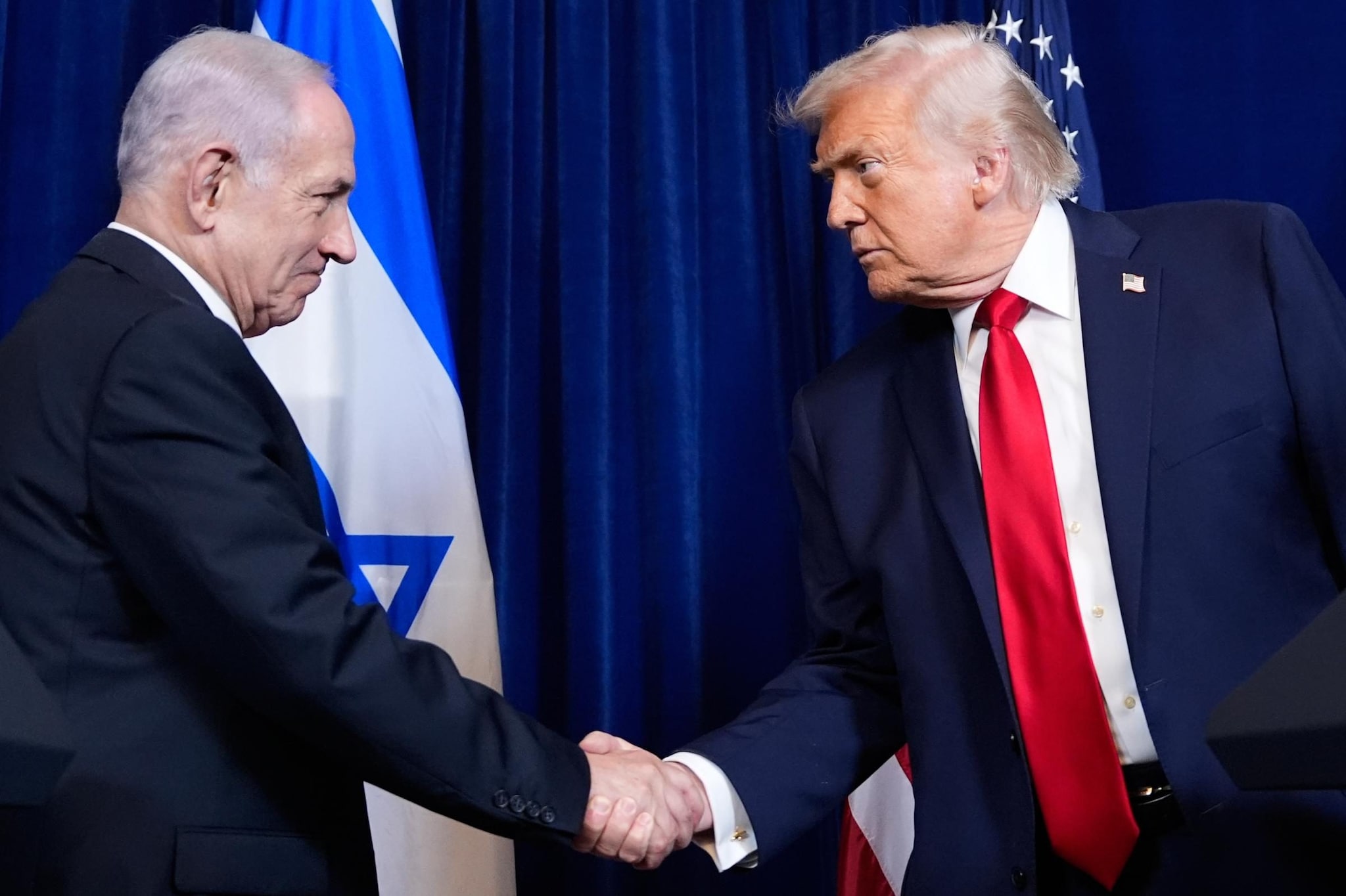 Trump e Netanyahu nel dicembre 2025