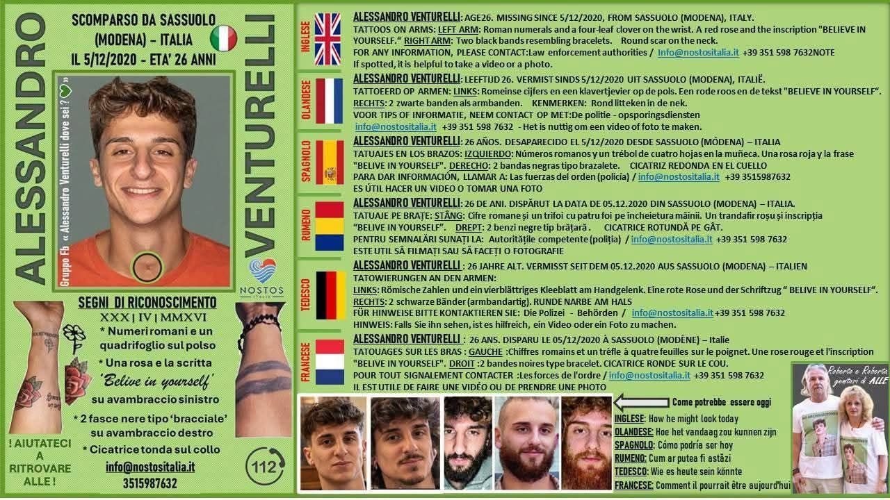 La locandina realizzata per Alessandro Venturelli