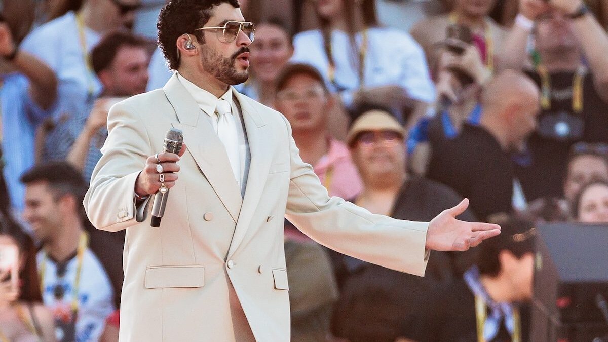 Bad Bunny a Milano – ph Sergione Infuso:Corbis via Getty Images