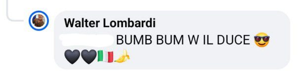 Ancora uno dei sedici commenti del brigadiere Lombardi al post del consigliere Begaj