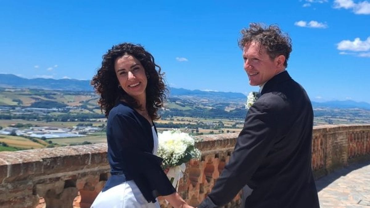 Chiara Pesaresi e Davide Cesaroni