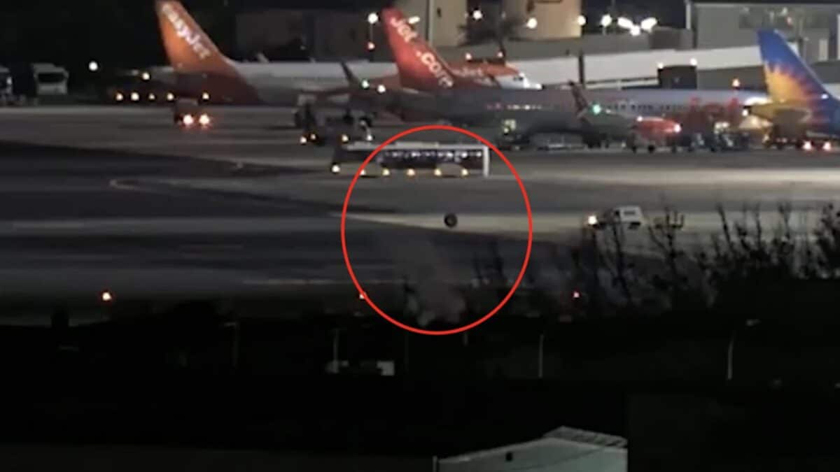 Dalla Webcam dell'aeroporto di Lanzarote