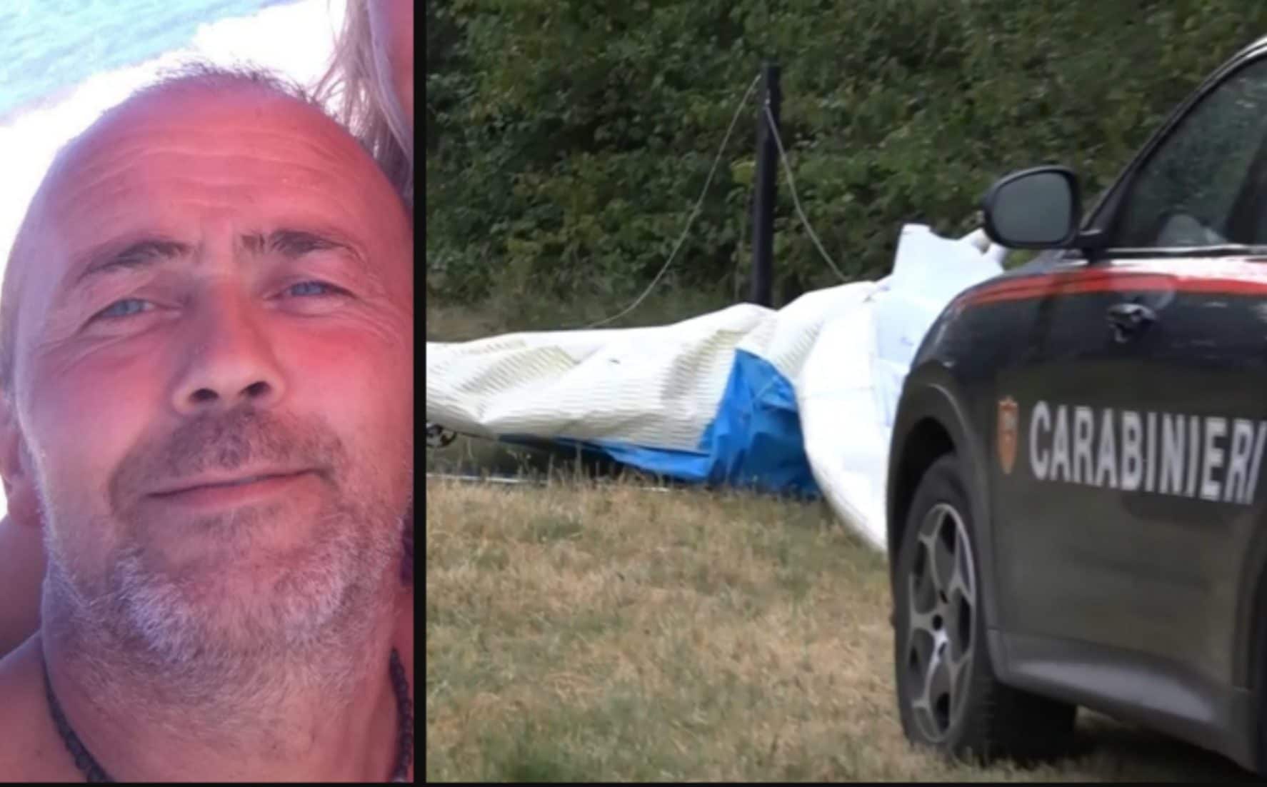 Precipita con il deltaplano e finisce tra le vigne, morto 53enne padre di tre figli a Treviso
