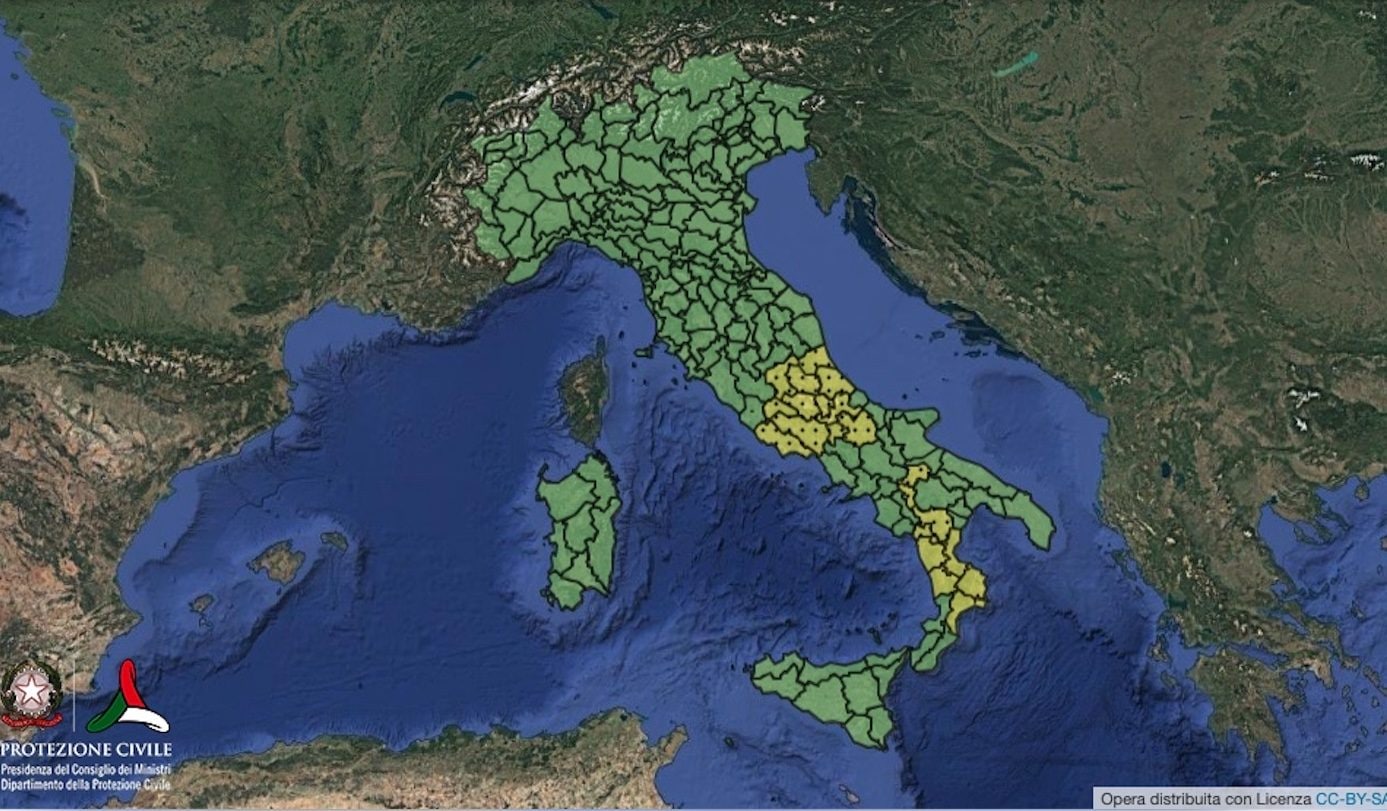 Maltempo, allerta meteo gialla oggi 7 luglio per pioggia e temporali: le regioni colpite